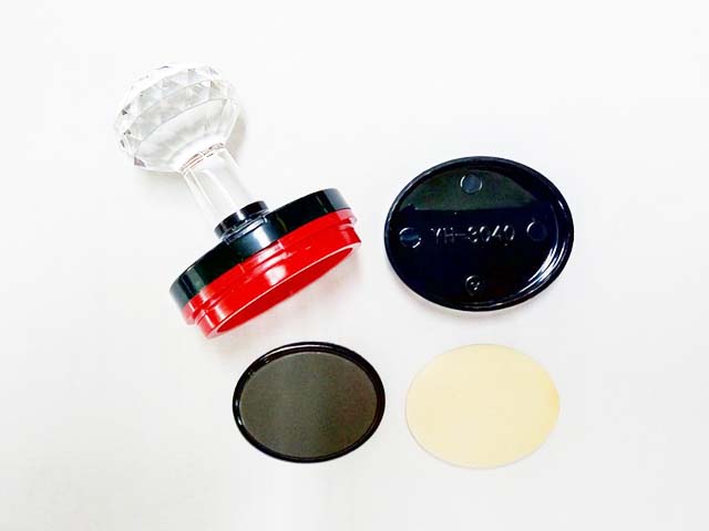 ด้าม+ยาง+โฟมหมึก Flash HYOV3040&nbsp;คริสตัล